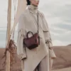 Cyme Tote Nano Edition Textured Black Cherry