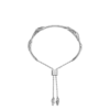 Eroz Bangle Edition Silver in rhodium plated brass